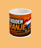 WK Mok “Wij Houden van Oranje” – Oranje Supporter Mok