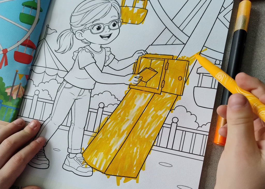 Gepersonaliseerd kinderkleurboek