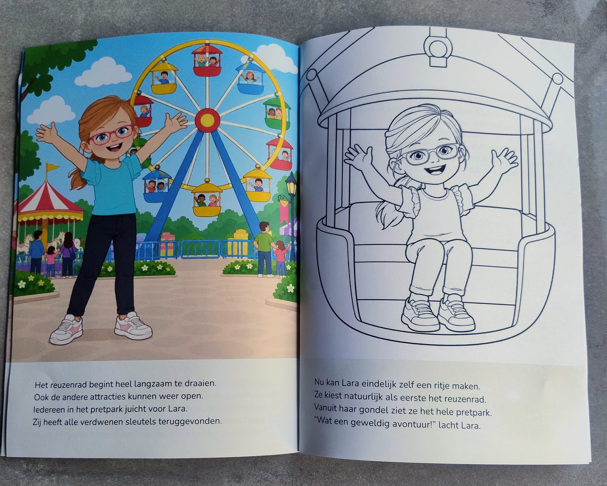 Gepersonaliseerd kinderkleurboek