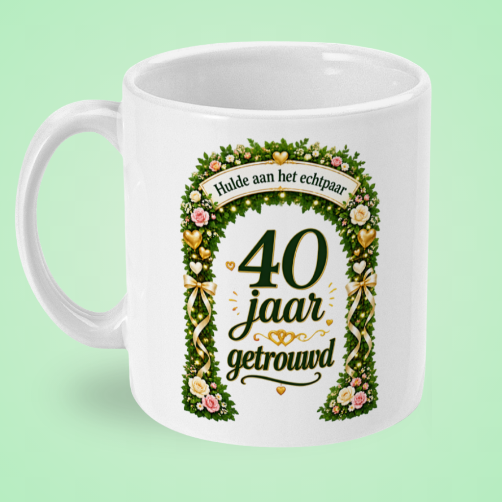 Mok 40 jaar huwelijk ‘Hulde aan het echtpaar’