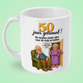 Grappige mok 50 jaar getrouwd ‘Waarom hadden we ruzie?’
