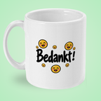 Mok ‘Bedankt!’ met smileys