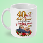 Mok 40 jaar huwelijk ‘Nog altijd een prachtig paar’