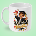 Diplomamok voor een jongen ‘Gefeliciteerd topper!’