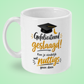 Mok ‘Gefeliciteerd geslaagd! Kun je eindelijk wat nuttigs gaan doen’
