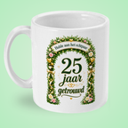 Mok 25 jaar getrouwd ‘Hulde aan het echtpaar’
