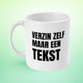 Mok “Verzin zelf maar een tekst” – Droge Kantoorhumor Mok