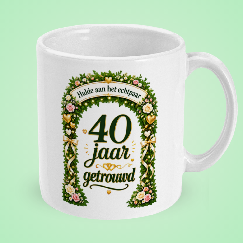 Mok 40 jaar huwelijk ‘Hulde aan het echtpaar’