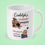 Pensioen mok voor vrouwen – Eindelijk je verdiende pensioen, nu word je het probleem van je man